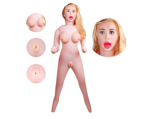 Надувная секс-кукла с вибрацией Синди