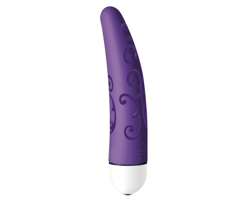 Фиолетовый мини-вибратор Velvet Comfort - 11,9 см.