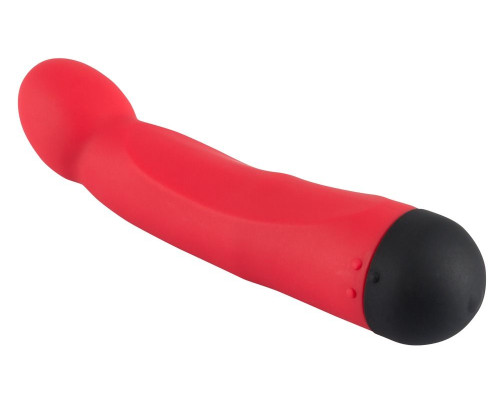 Красный G-стимулятор Red G-Spot Vibe - 17 см.