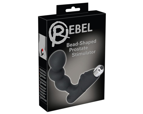 Стимулятор простаты с вибрацией Rebel Bead-shaped Prostate Stimulator