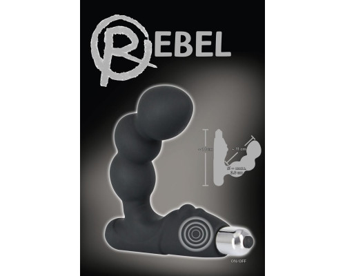 Стимулятор простаты с вибрацией Rebel Bead-shaped Prostate Stimulator