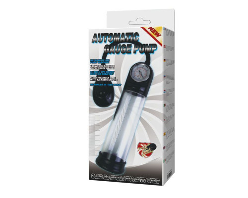 Автоматическая помпа с манометром