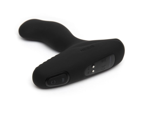 Чёрный массажер простаты NEXUS REVO INTENSE 2.0 с вращающейся головкой