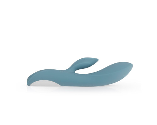 Вибратор с клиторальным стимулятором The Violet Rabbit Vibrator - 20 см.