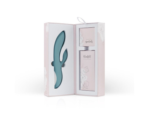 Вибратор с клиторальным стимулятором The Violet Rabbit Vibrator - 20 см.