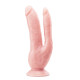 Телесный фаллоимитатор 8 Inch DP Cock - 20,32 см.
