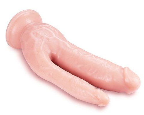 Телесный фаллоимитатор 8 Inch DP Cock - 20,32 см.