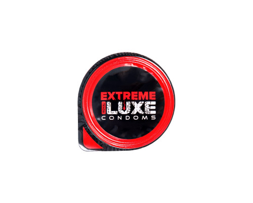 Стимулирующий презерватив «Стрела команчи» с ароматом манго - 1 шт.