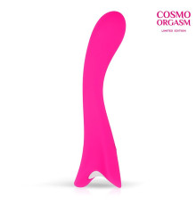 Розовый вибратор для G-стимуляции с 9 режимами вибрации - 19,9 см.