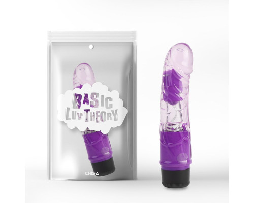 Сиреневый вибратор-реалистик 7 Inch Realistic Vibe - 18 см.