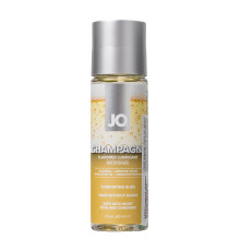 Лубрикант на водной основе JO H2O Champagne Flavored Lubricant с ароматом шампанского - 60 мл.