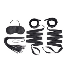 Эротический набор 4PC Bondage Bed Strap   Flogger Kit