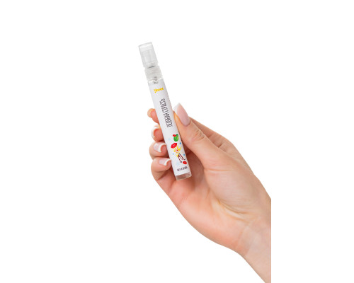 Охлаждающе-возбуждающий оральный спрей «Ледяная страсть» со вкусом мяты и ванили - 10 мл.