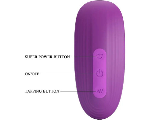 Фиолетовый стимулятор клитора Adora