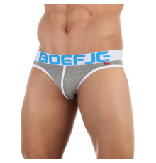 Серые мужские трусы-слипы L.I.F.E.