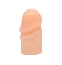 Телесная насадка на пенис - 7,7 см.