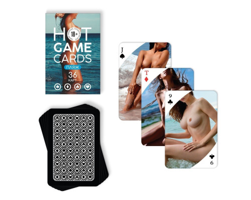 Игральные карты Hot Game Cards «Пляж»