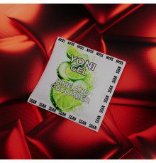 Саше лубриканта для орального секса SGAN со вкусом лайма и огурца - 5 мл.