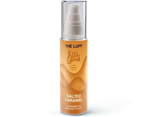 Съедобное массажное масло Kiss Land Salted Caramel - 75 мл.