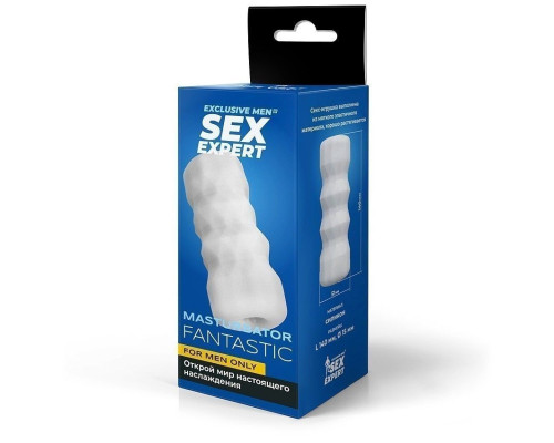 Белый нереалистичный мастурбатор