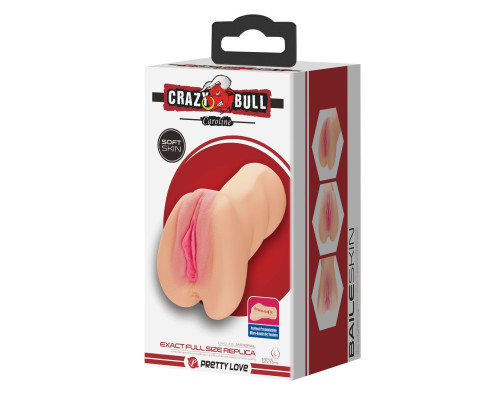 Телесный мастурбатор-вагина Caroline