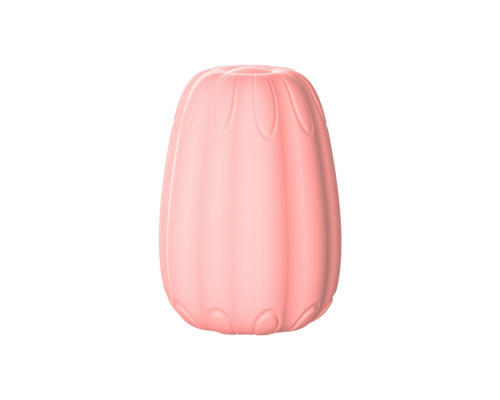 Розовый мастурбатор-яйцо Bisedze