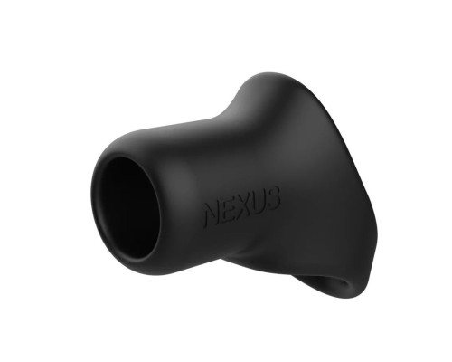 Черное эрекционное кольцо-слинг Nexus Rise