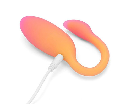 Оранжевый вибратор Flamingo Max