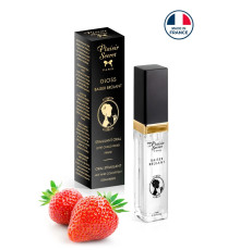 Стимулирующий блеск для губ со вкусом клубники - 7 мл.