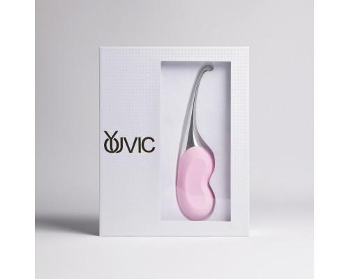 Розовый клиторальный вибростимулятор Youvic