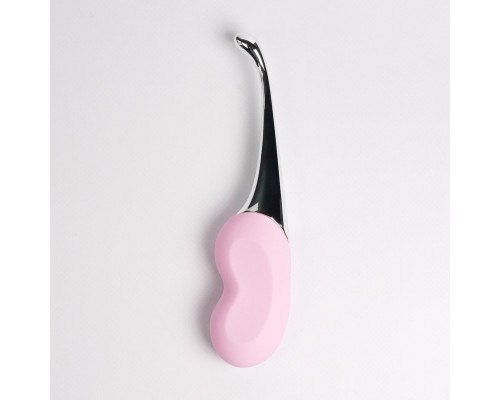 Розовый клиторальный вибростимулятор Youvic