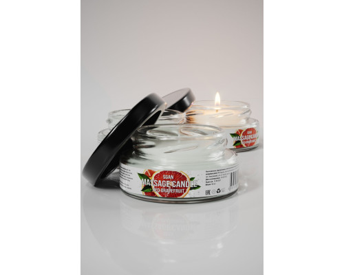 Массажная свеча «Красный грейпфрут» - 50 мл.