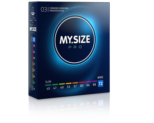 Презервативы MY.SIZE размер 72 - 3 шт.