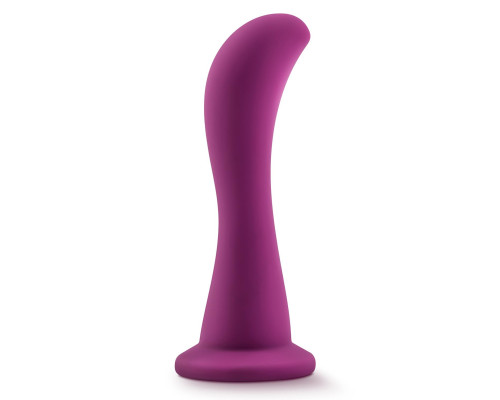 Лиловый изогнутый стимулятор Bellatrix - 15,8 см.