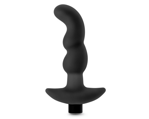 Черный вибромассажер простаты Prostate Massager 03 - 15,2 см.