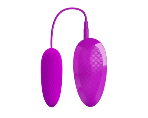 Мощное виброяйцо Naughty Egg с пультом управления и пульсацией