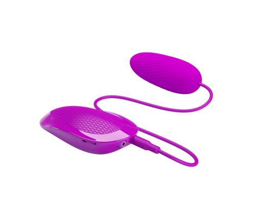 Мощное виброяйцо Naughty Egg с пультом управления и пульсацией