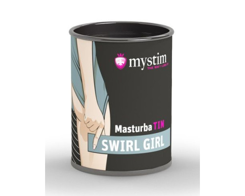 Компактный мастурбатор MasturbaTIN Swirl Girl