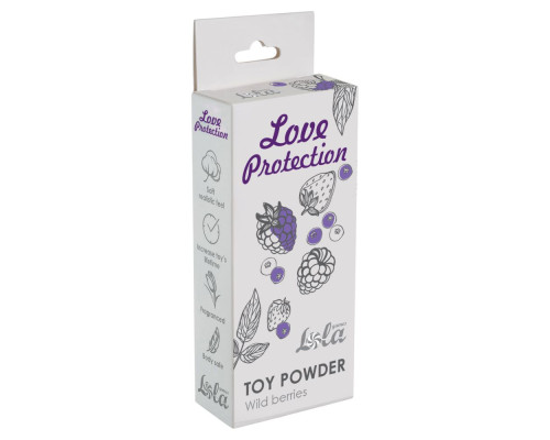 Пудра для игрушек Love Protection с ароматом лесных ягод - 15 гр.