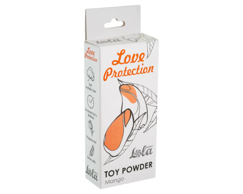 Пудра для игрушек Love Protection с ароматом манго - 15 гр.