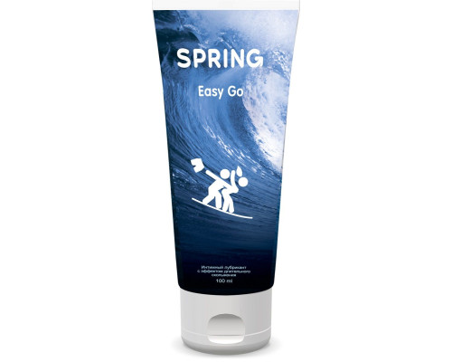 Интимный лубрикант с длительным скольжением Spring Easy Go - 100 мл. Интимный лубрикант с длительным скольжением Spring Easy Go - 100 мл.