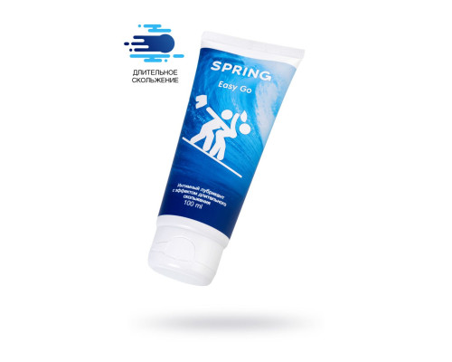 Интимный лубрикант с длительным скольжением Spring Easy Go - 100 мл. Интимный лубрикант с длительным скольжением Spring Easy Go - 100 мл.