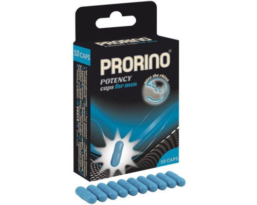 БАД для мужчин ero black line PRORINO Potency Caps for men - 10 капсул