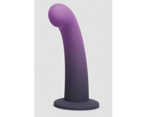 Фиолетовый, меняющий цвет фаллоимитатор Feel It Baby Colour-Changing Silicone G-Spot Dildo - 17,8 см.