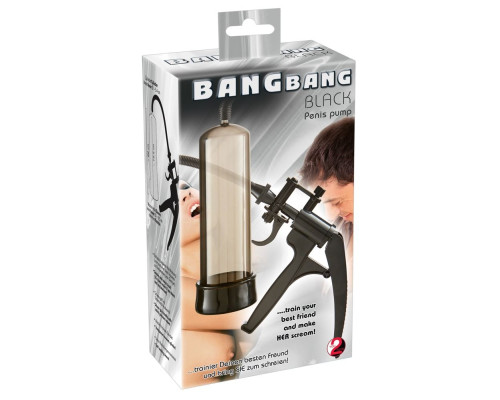 Черная вакуумная помпа Bang Bang