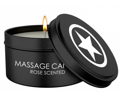 Массажная свеча с ароматом розы Massage Candle