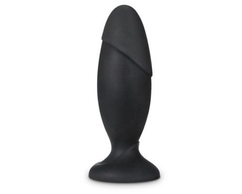 Черная силиконовая пробка Silicone Rocket Plug - 16,5 см.