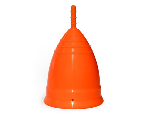 Оранжевая менструальная чаша OneCUP Classic - размер S