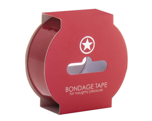 Красная лента Non Sticky Bondage Tape - 17,5 м.