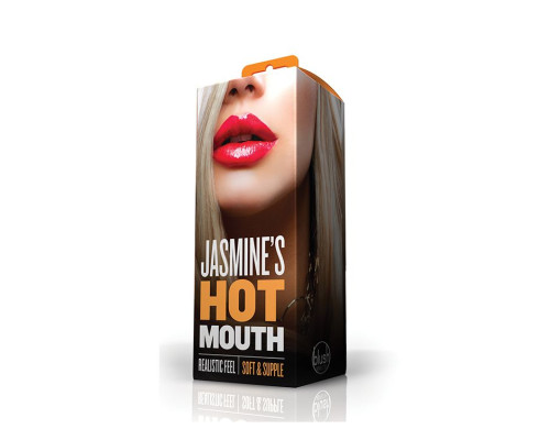 Телесный мастурбатор-ротик Jasmines Hot Mouth